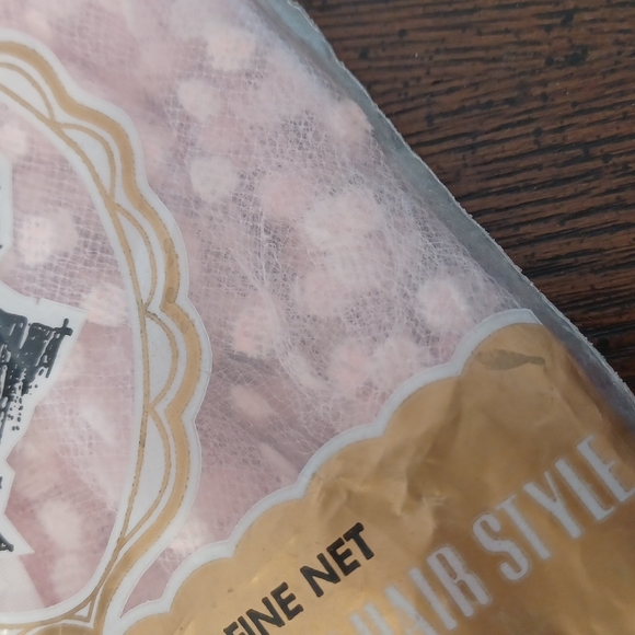 🌿Vintage Pink Veil Bonnet Unopened - Picture 6 of 7